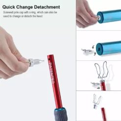 Kailasgear.com Clip-up EVO Stick Clip Rock Climbing Mountaineering Multi-use Extendable Superclip